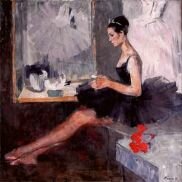 Тамара Осипова. Портрет балерины. 1967 год.